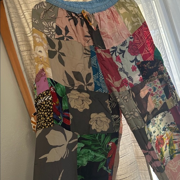 Colorful Patchwork Pants - Picture 2 of 6